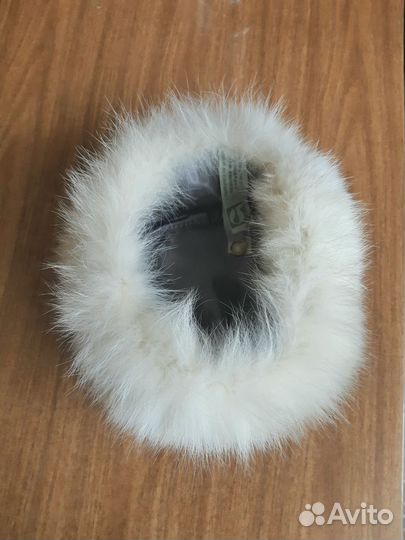 Шапка женская песец