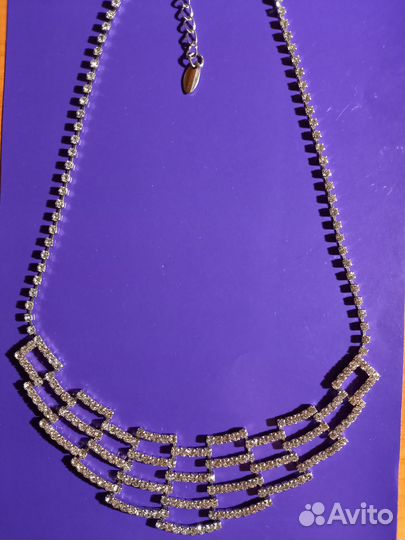 Изящное вечернее колье