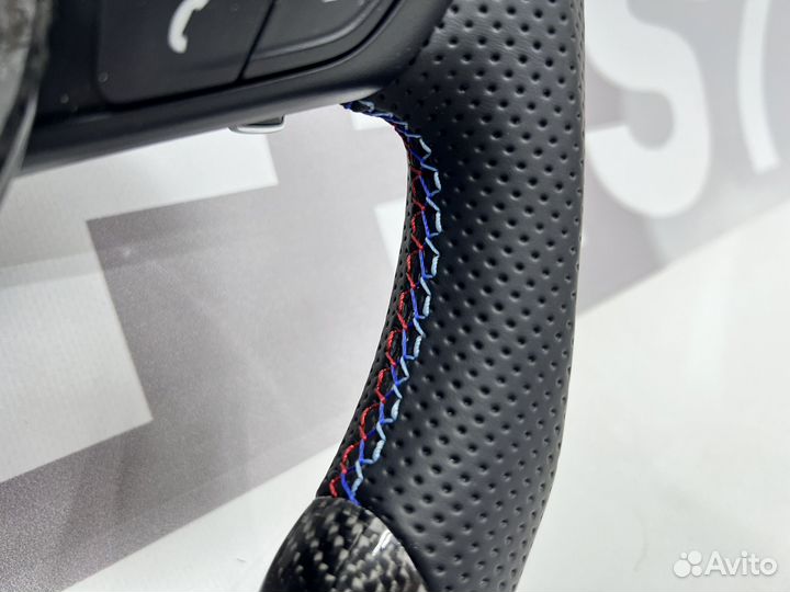 Карбоновый руль BMW F15 F30 С Тахометром