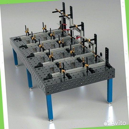 Сварочный 3D стол 1200х800х100 толщиной 5 мм
