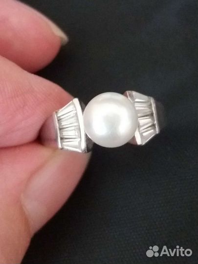 Серебряное кольцо новое