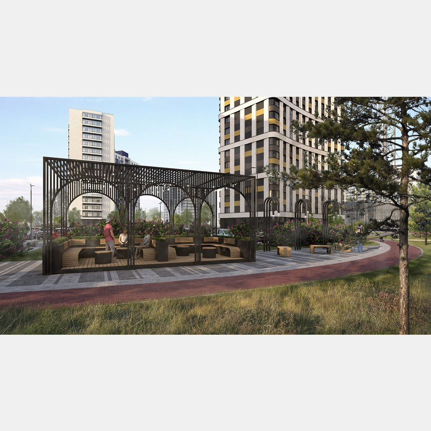 1-к. квартира, 30,4 м², 12/18 эт.