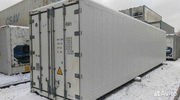 Аренда рефрижераторного контейнера 20 футов