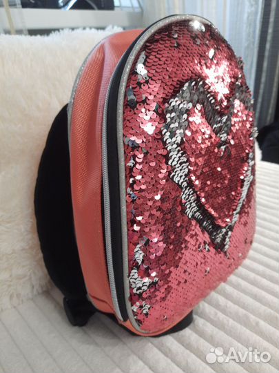 Рюкзак для девочки с реверсивными пайетками