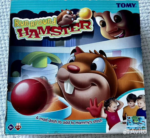 Настольная игра снующий хомяк