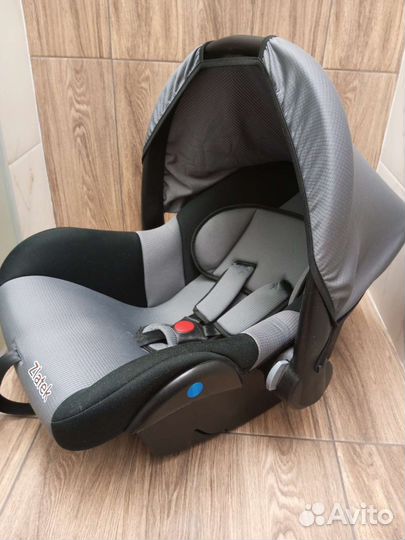 Автолюлька Zlatek Colibri, серый