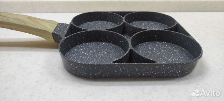 Сковорода для оладьев (+ кисточка и лопатка)