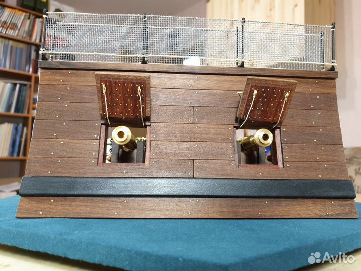 Фрагмент батарейной палубы