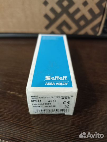 Effeff SPE73 12 VDC электромагнитная защелка-замок