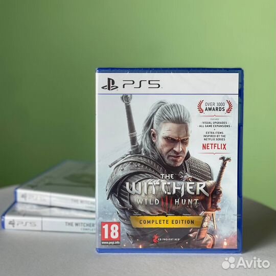 Диск Witcher 3 Wild Hunt Complete Edition для PS5