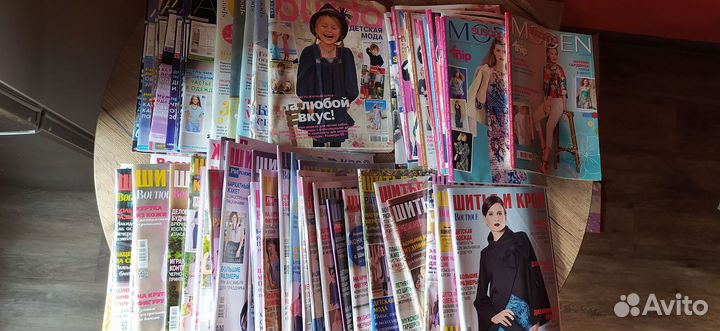 Журналы burda, moden, Шитье и крой, Ателье