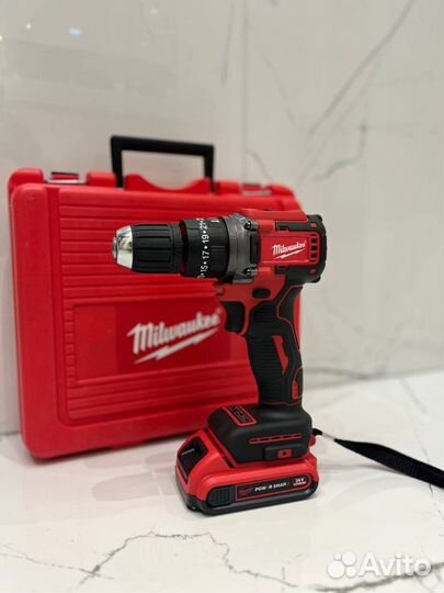 Шуруповерт Milwaukee 36V с двумя АКБ бесщеточный