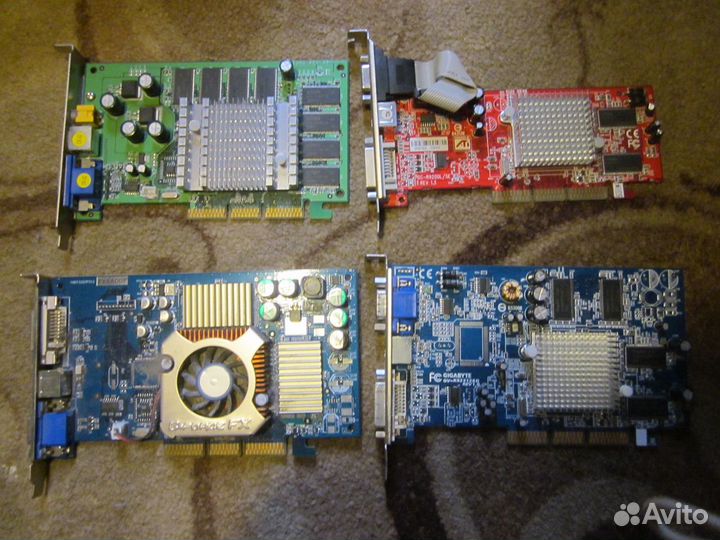 Продам AGP видеокарты