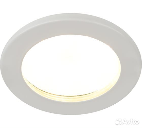 Встраиваемый светильник влагозащищенный эра KL95 W