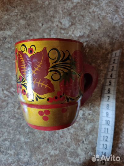 Кружка деревянная СССР