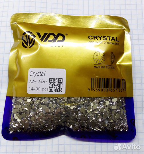 Стразы VDD 14400шт