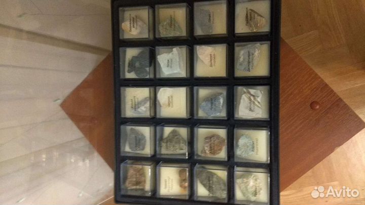 Коллекции минералов и насекомых