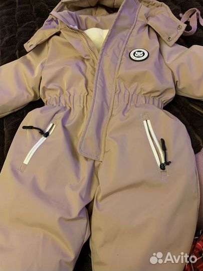 Зимний комбинезон для девочки