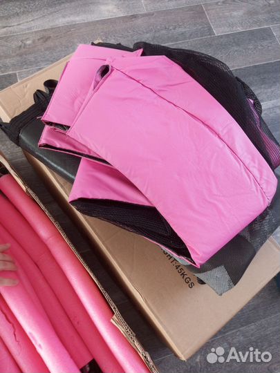 Детский батут с сеткой бу