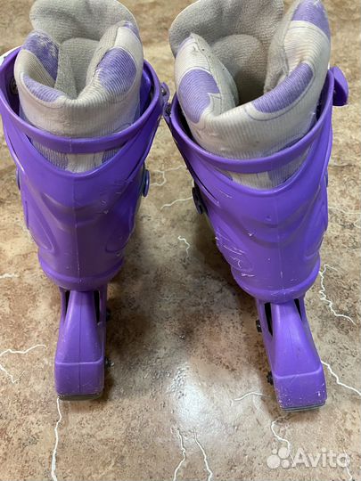 Роликовые коньки детские раздвижные