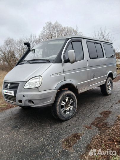 ГАЗ Соболь 2217 2.4 МТ, 2005, 100 000 км