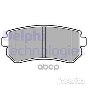 LP2303 колодки дисковые задние Hyundai Accent