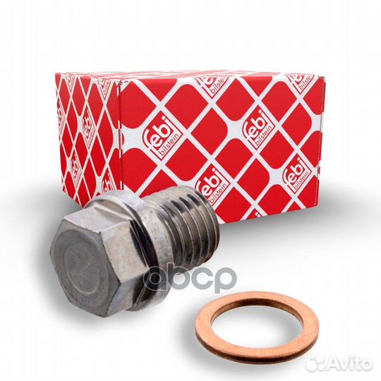 Резьбовая пробка картера двигателя 12341 Febi