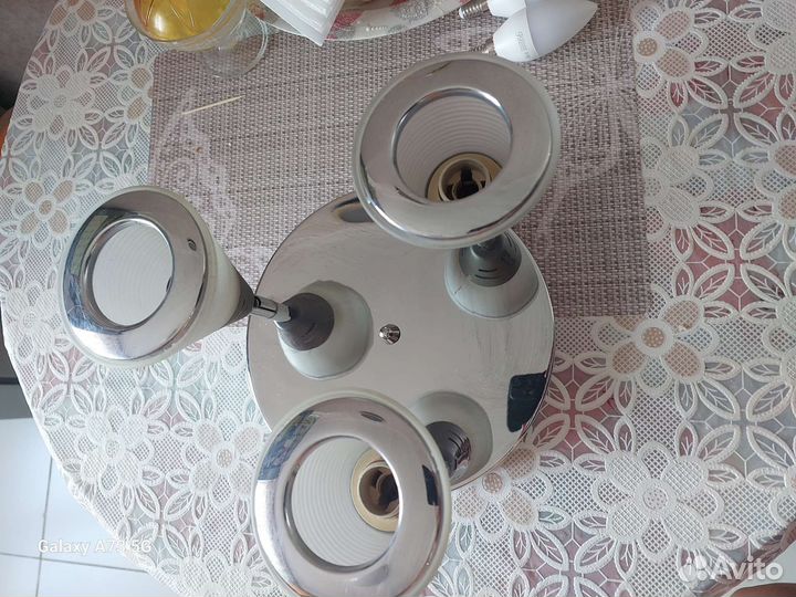 Люстра потолочная бу