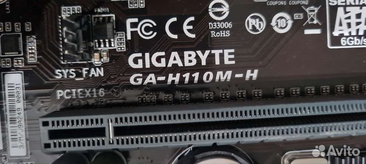 Материнская плата с процессором i5