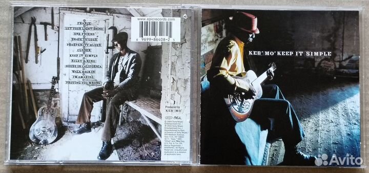 Keb' Mo' – Keep It Simple 2004 CD Made in USA