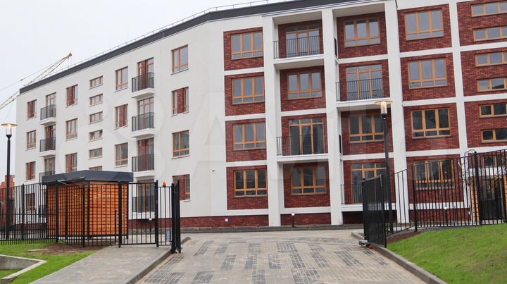 1-к. квартира, 35,7 м², 1/4 эт.