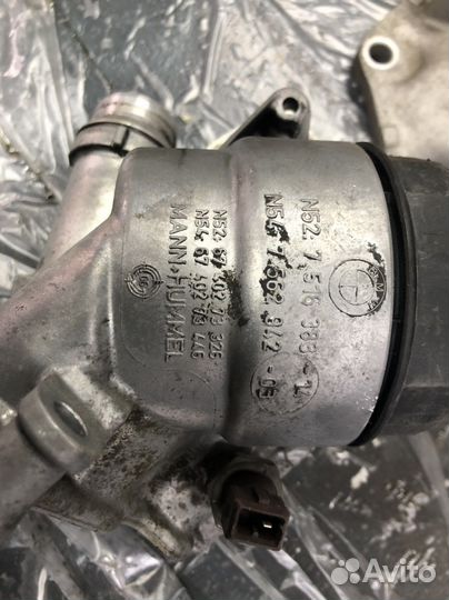 Гбц блок коленвал шатуны bmw n52b25 в разборе