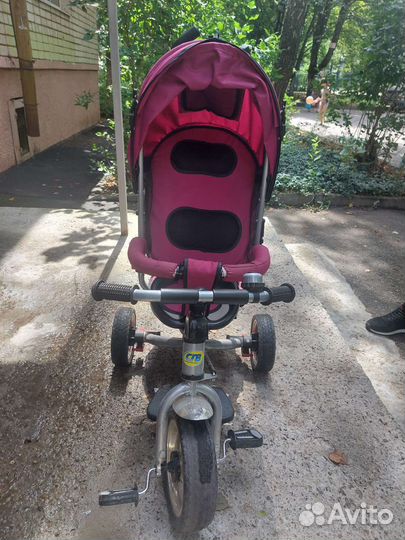 Детский велосипед бу с ручкой