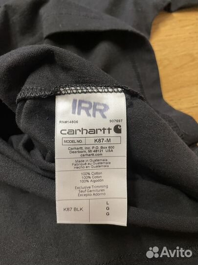 Футболка Carhartt USA оригинал