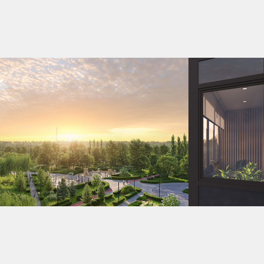 2-к. квартира, 56,7 м², 3/23 эт.