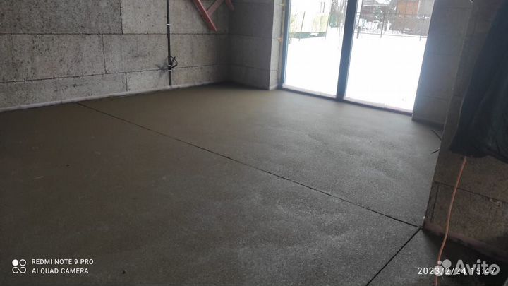 Стяжка пола