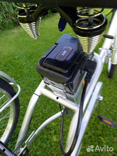 Электровелосипед трехколесный новый