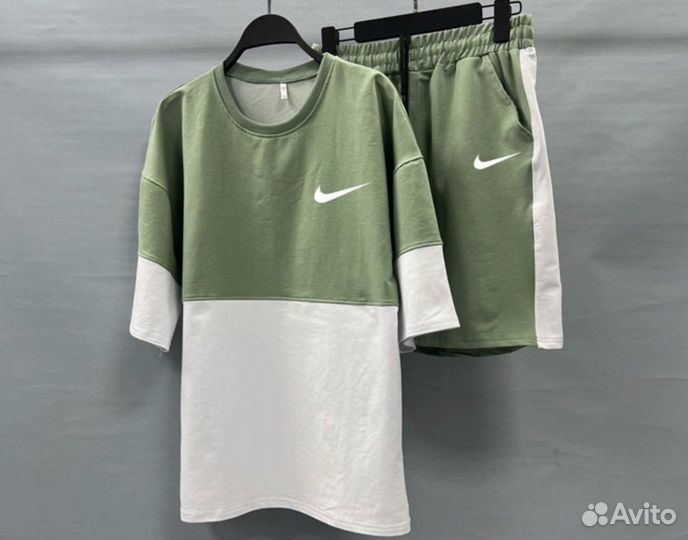 Двухцветный костюм мужской nike