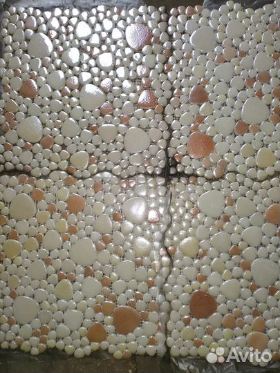 Кафельная плитка мазайка морской камень 11 м2