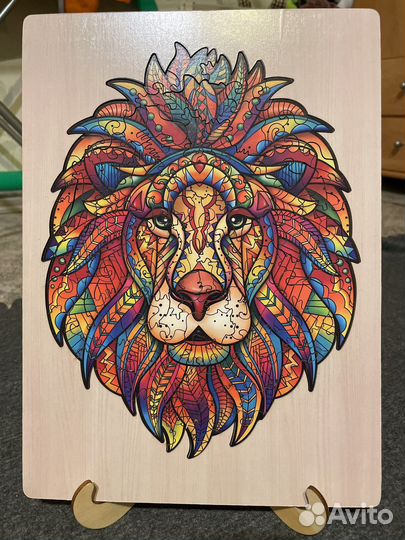 Деревянный арт пазл