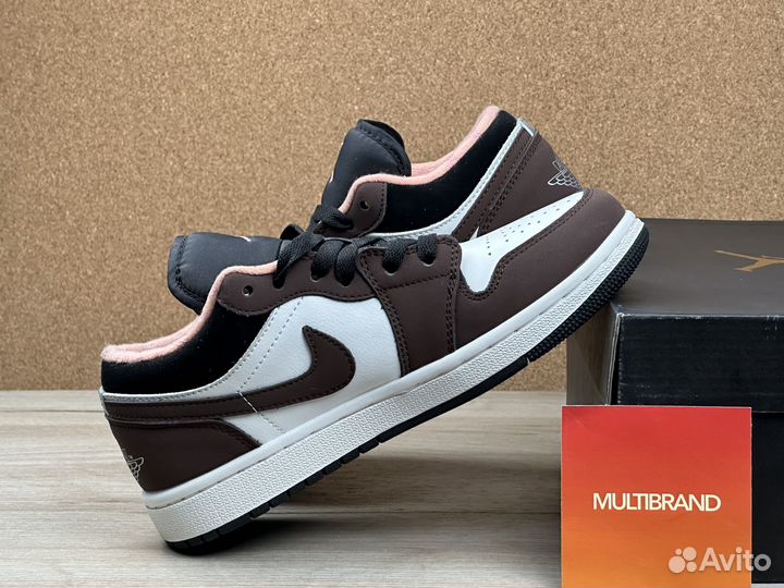 Nike Air Jordan 1 Low SE GS Light Chocolate Brown