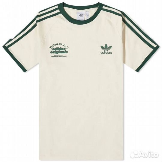 Футболка Adidas 1972 Бежевая