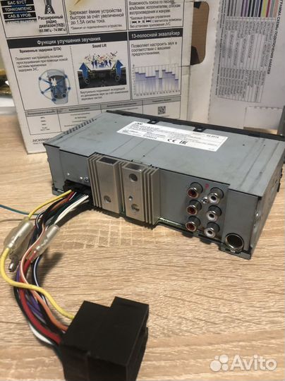 Магнитола jvc kd-x355