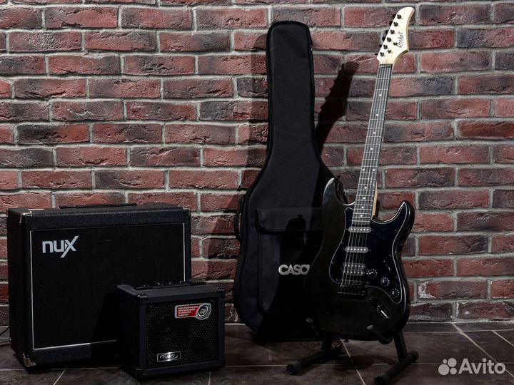 Электрогитара + Комбик + Аксессуары (Комплект)