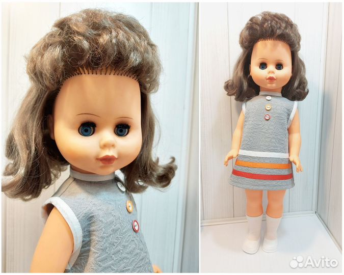 Куклы гдр Плутти VEB Pluti Sonneberg 50-55 см