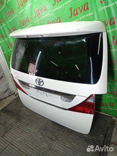 Дверь задняя задняя Toyota Alphard ANH25 2AZ-FE