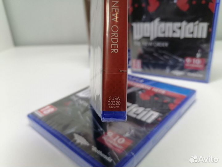 Wolfenstein the New order Новый PS4 /PS5