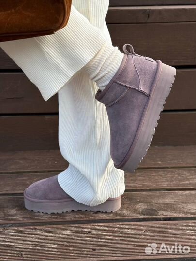 Угги Ugg низкие на платформе