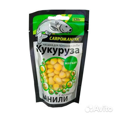 Кукуруза насадочная карпомания с аром. ванили 120г