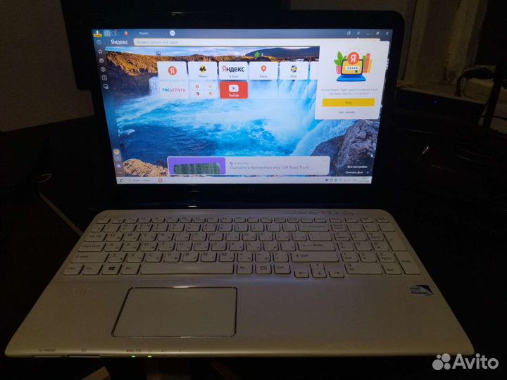 Ноутбук sony vaio